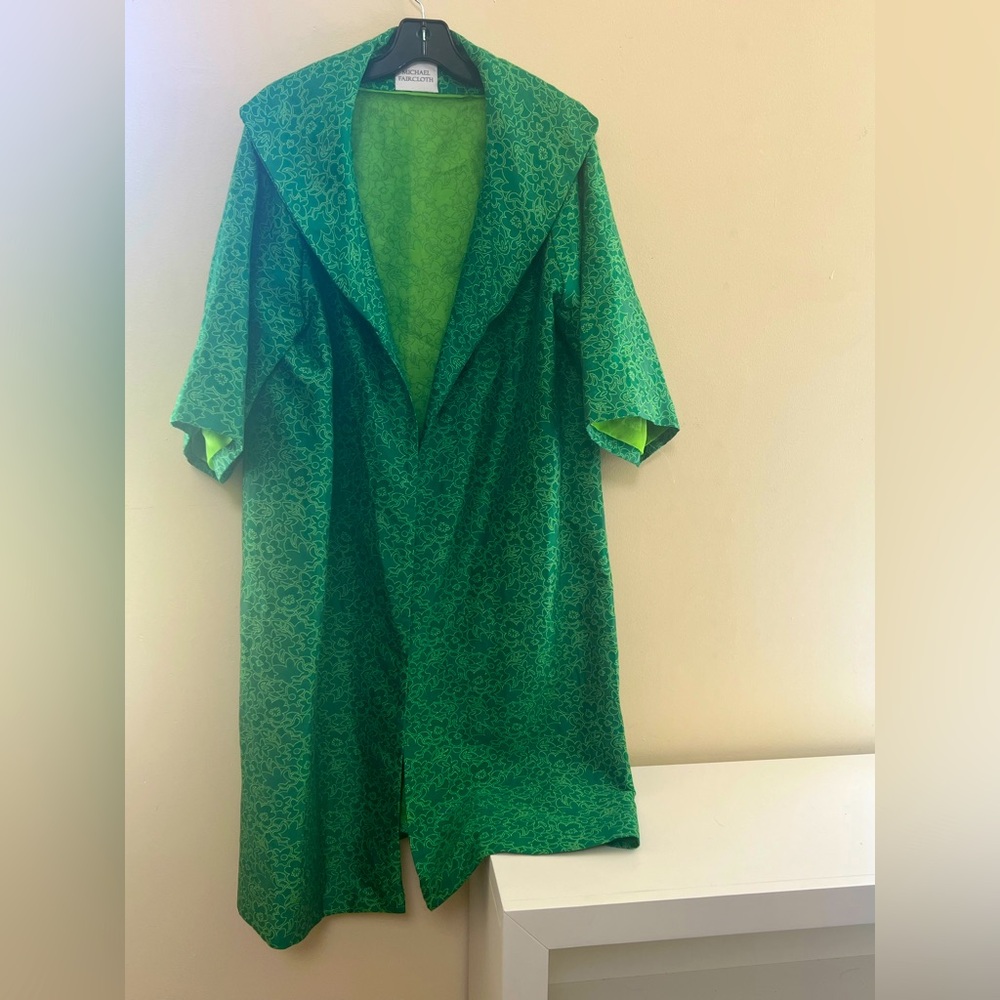 Vintage Michael Faircloth Green Coat